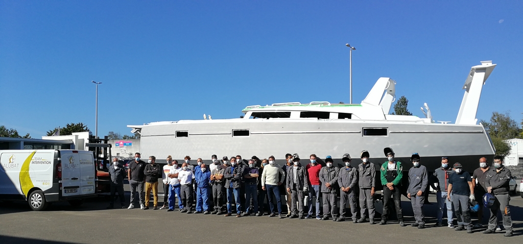 Feuille d'aluminium pour bateau: Haute qualité, Matériaux durables